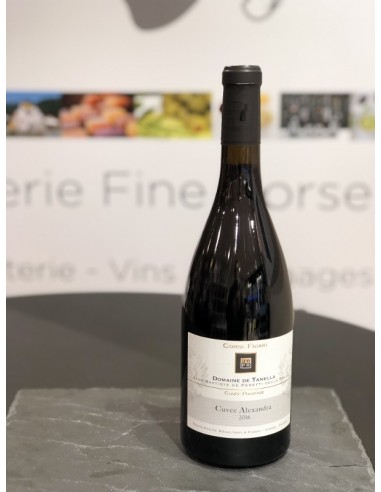 Domaine de Tanella « cuvée Alexandra Rouge» 2019 – Vin AOP Corse Figari
