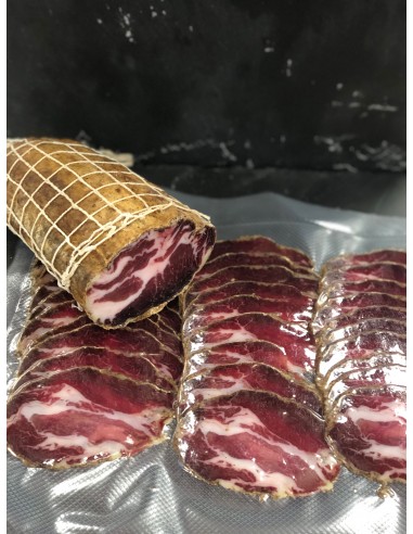 Coppa Fermière Porc Noir Corse - Mannei (morceau 300g)