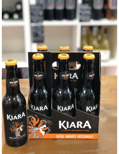 Bière Kiara Ambrée à la Clémentine Corse 33 cl