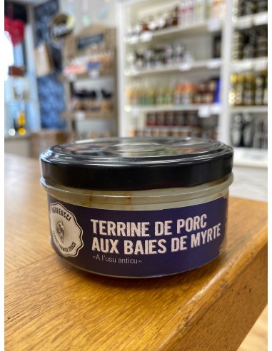 Terrine de porc noir corse aux baies de myrte - Andreucci