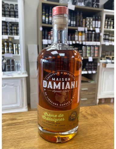 Maison Damiani - Crème de châtaignes - Liqueur aux châtaignes de Corse 18° (70cl)