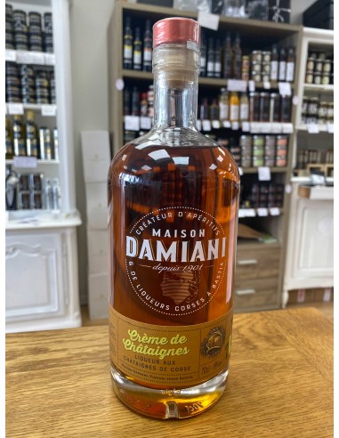 Maison Damiani - Crème de châtaignes - Liqueur aux châtaignes de Corse 18°