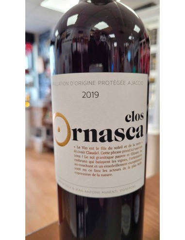 Clos Ornasca Tradition Rouge 2021 - Vin AOP Corse Ajaccio