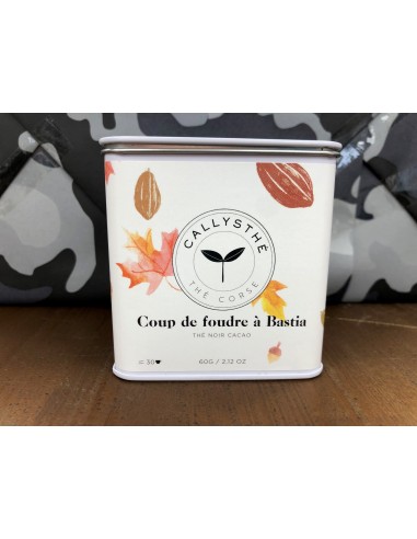 Thé Noir Corse au Cacao "Coup de Foudre à Bastia"
