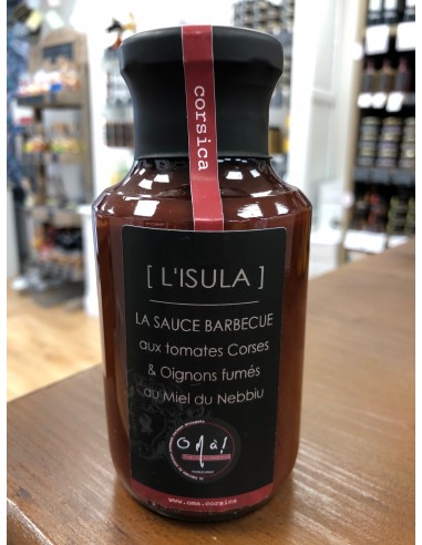 Sauce BBQ Corse Isula (Tomates, Oignons Fumés, Miel)