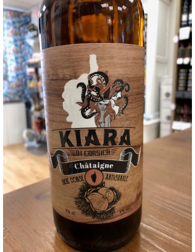 Bière Kiara Blonde à la Châtaigne Corse 75 cl