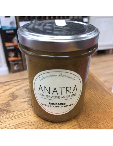 Confiture Anatra Rhubarbe Vanille