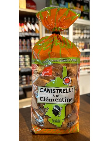 Biscuits - Canistrelli corses à la Clémentine - Biscuiterie d'AFA