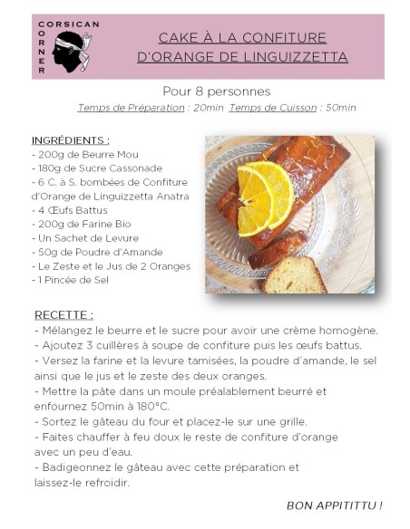 Confiture Anatra Orange de Linguizzetta