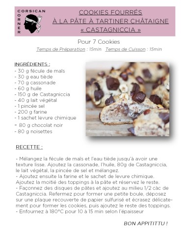 Pâte à tartiner corse à la châtaigne...