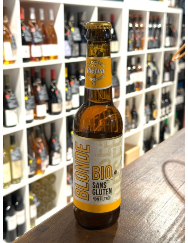 Bière corse blonde Bio Sans Gluten Pietra 33 cl