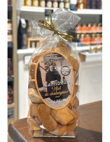 Canistrelli Corses Miel de châtaignier - Maison Zamboni
