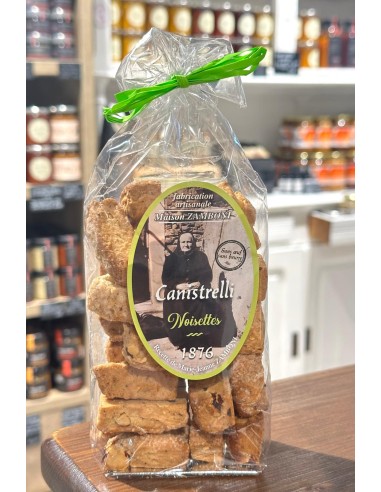 Canistrelli Corses Noisettes - Maison Zamboni
