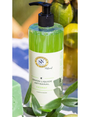 Savon Liquide Cédrat - Savonnerie Du...