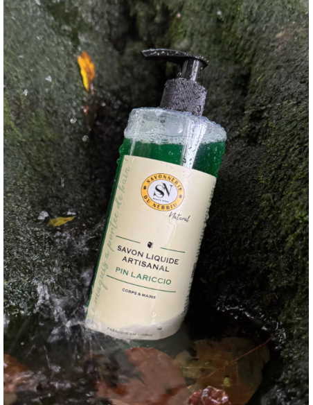 Savon liquide au Pin Lariccio - Savonnerie Du Nebbiu