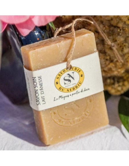 Savon soin Miel et Lait D'ânesse - Savonnerie Du Nebbiu