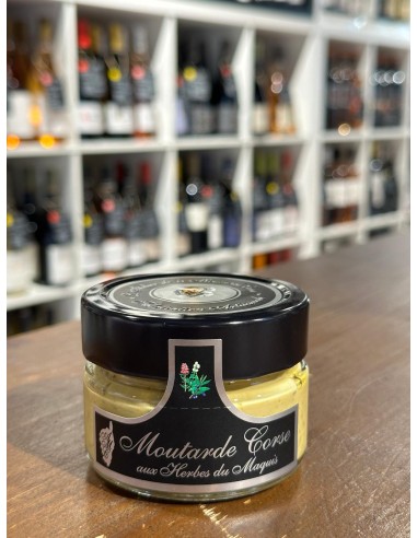 Moutarde aux herbes du maquis corse
