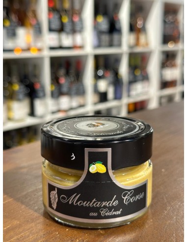 Moutarde au Cédrat corse