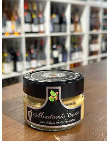 Moutarde de Corse aux éclats de noisette