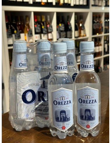 Eau minérale gazeuse corse – Orezza 6x33cl Bouteille PET