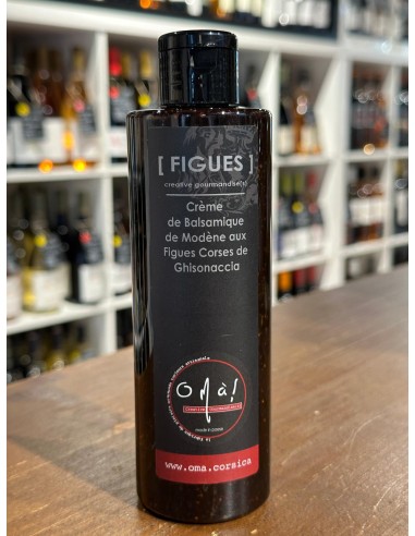 Crème balsamique aux figues O’Ma ! Gastronomie corse