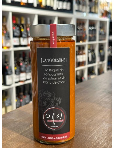 Bisque Langoustines de pêche locale au Vermentinu O’Ma ! Gastronomie corse