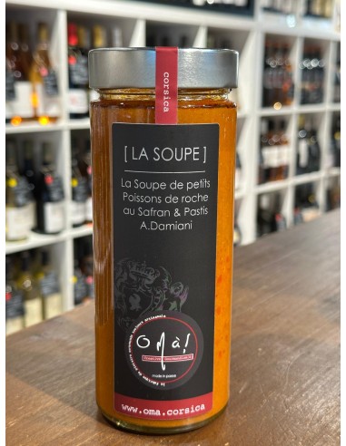 Soupe de Poissons de Roche du Golfe Saint Florent O’Ma ! Gastronomie corse