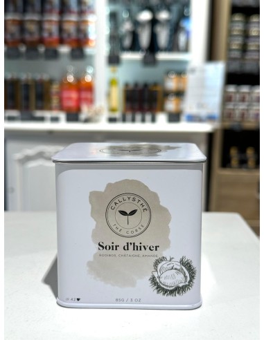 Thé Rooïbos Corse "Soir d’Hiver" (Amandes, Châtaigne et Noisettes)