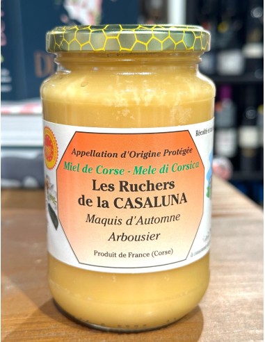 Miel Maquis d'Automne (Miel d'Arbousier) 500g - AOP Miel de Corse