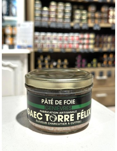 Pâté de foie Felix Torre au porc noir corse et baies de Genièvre