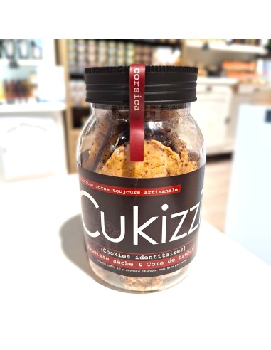 Cukizzi Saucisse Sèche/Tomme de Brebis - Biscuits Apéritif - Omà!