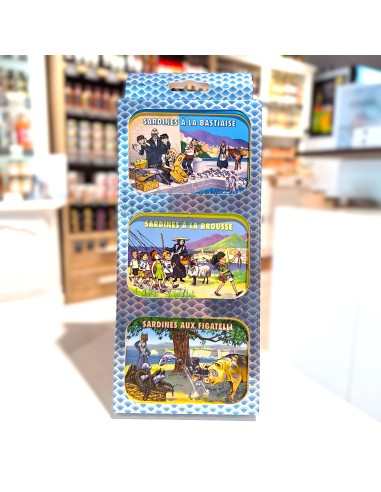 Coffret 3 Sardines à la Corse - Ferrigno