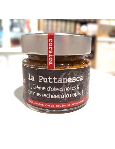 Tapenade puttanesca Olives Noires & tomates sèchées - O’Ma ! Gastronomie corse