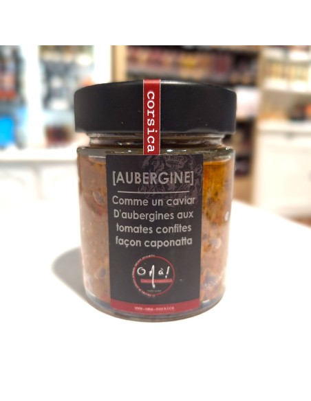 Caviar d'Aubergine Corse Façon Caponata - O’Ma ! Gastronomie corse
