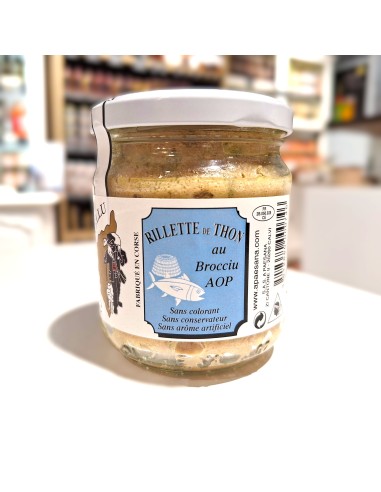 Rillette de Thon au Brocciu AOP - A Paesana