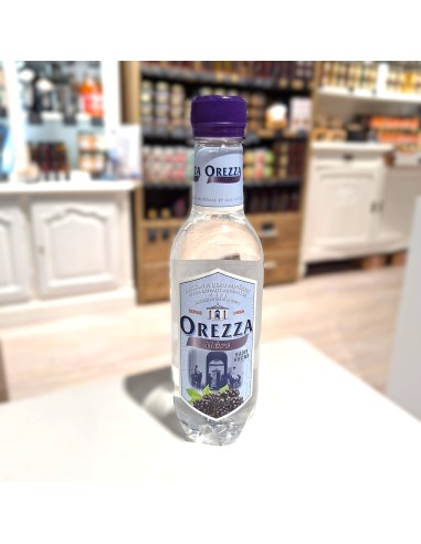 Eau minérale gazeuse corse – Orezza aromatisée Mûre 33cl OU 6x33cl Bouteille PET