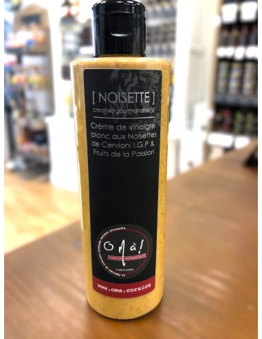 Crème de Vinaigre aux Noisettes O'Ma ! Gastronomie corse