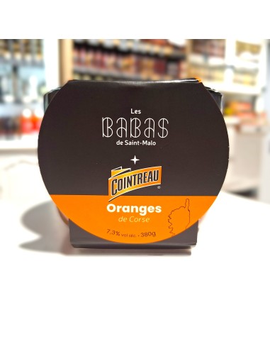 Baba au Cointreau & Orange Corse