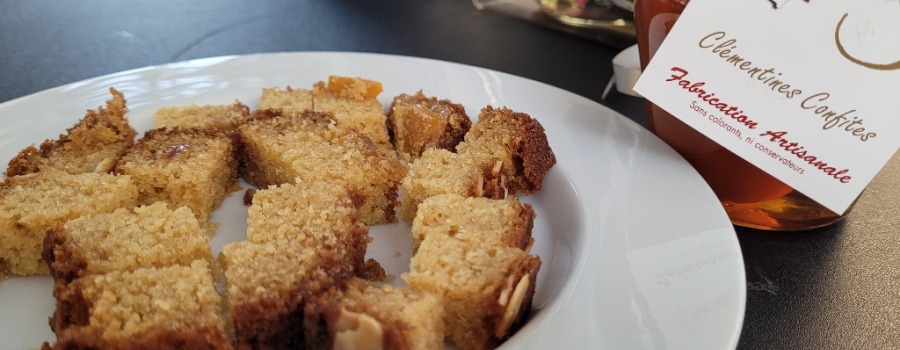 Le Cake aux Clémentines Confites et au Miel corse